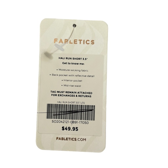 FABLETICS Hali run shorts 3.5” with liner Large - Picture 6 of 7